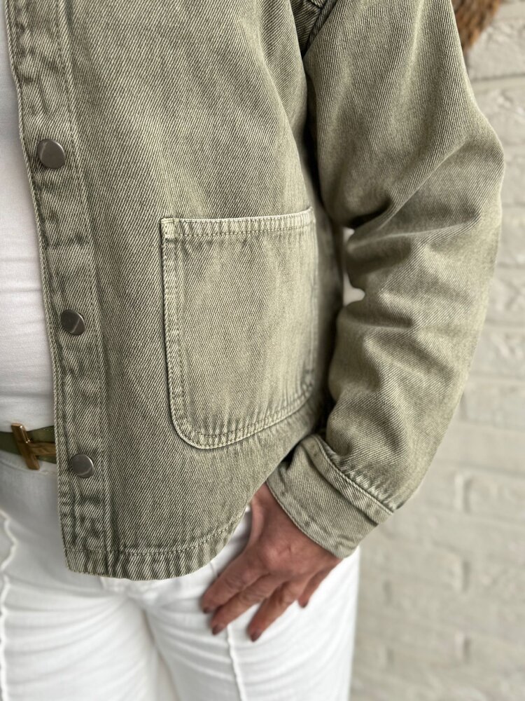 JDY JDYNOMA L/S SHACKET WVN NOOS