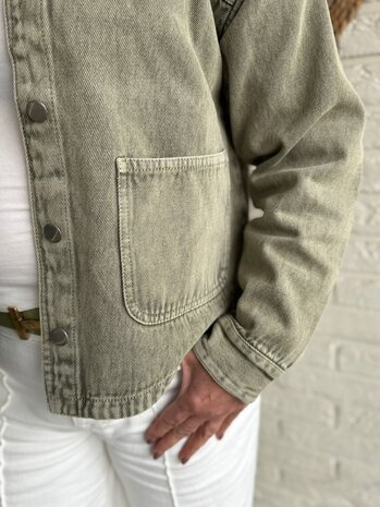 JDY JDYNOMA L/S SHACKET WVN NOOS