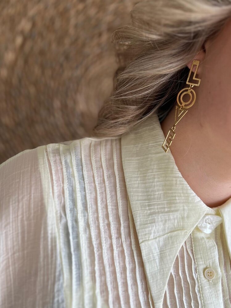 BLOUSE LOU BUTTERYELLOW ONE SIZE