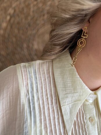 BLOUSE LOU BUTTERYELLOW ONE SIZE