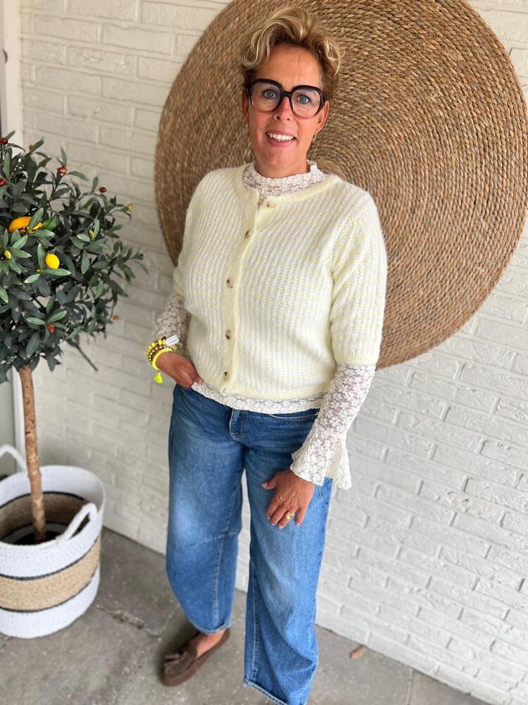 VEST STREEP BOTERGEEL