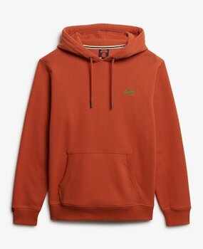 Superdry ESSENTIAL LOGO HOODIE HB AUTUMN GLAZE BROWN
