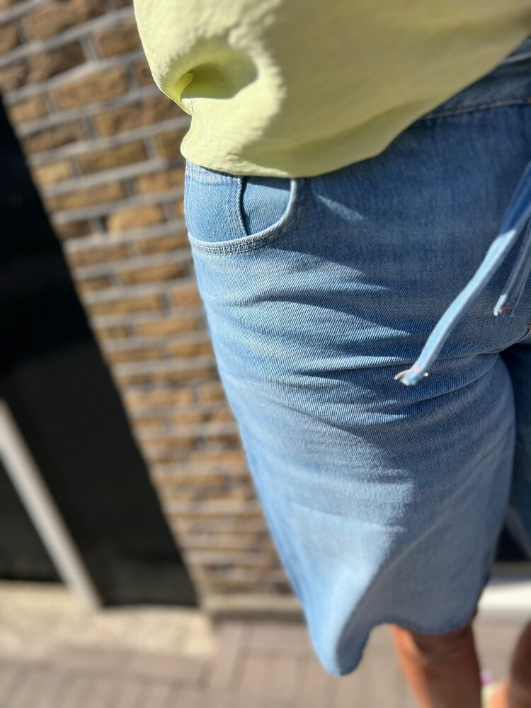 Cup Of Joe Denim BERMUDA HARPER LIGHT BLUE