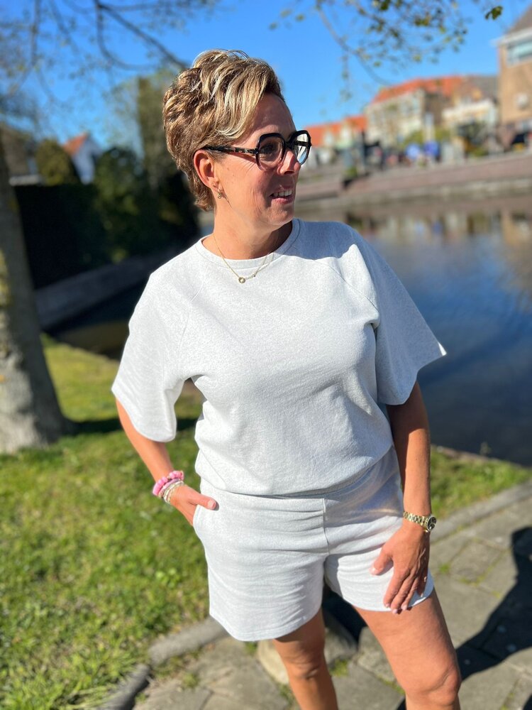 JDY JDYAMALFI LIFE SWEAT SHORTS JRS DIA