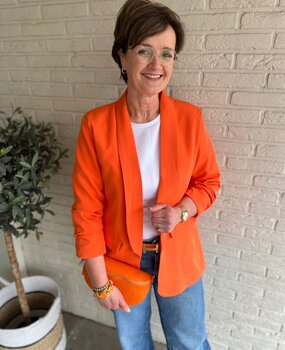 BLAZER BEA ORANGE ONE SIZE
