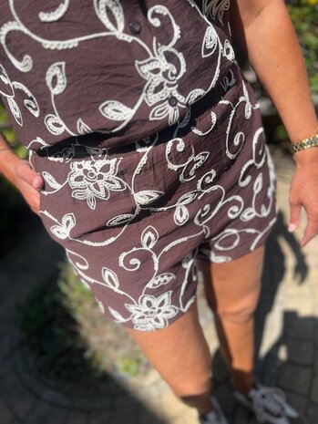 Ydence SHORT ZOEY DARK BROWN