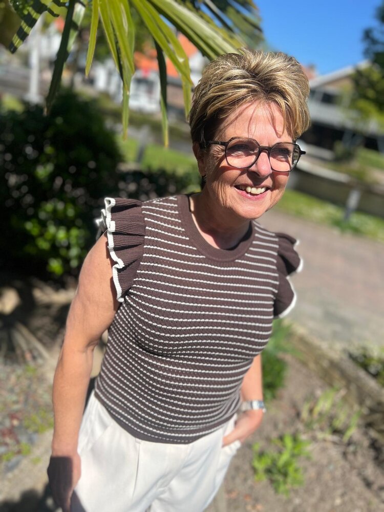 JDY JDYCARICE S/L FRILL PULLOVER KNT NOOS