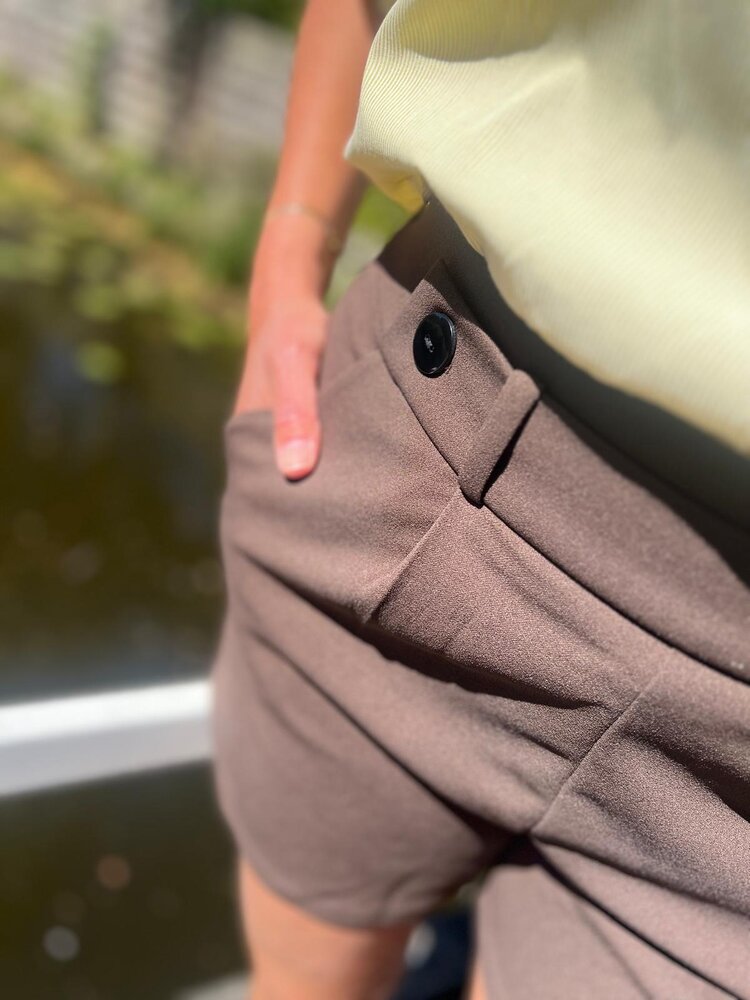 JDY JDYGEGGO LIFE SHORS JRS NOOS CHOCOLATE BROWN