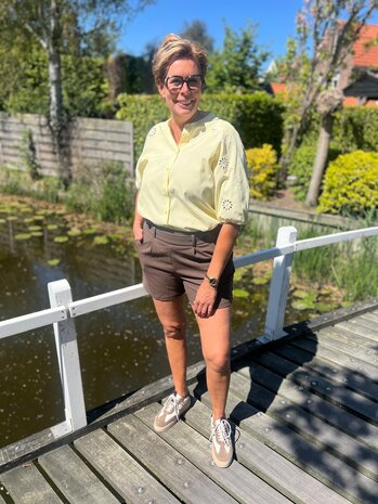 JDY JDYGEGGO LIFE SHORS JRS NOOS CHOCOLATE BROWN