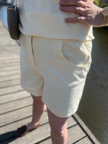 ICHI IHKATE DENIM SHO2 ALMOND OIL