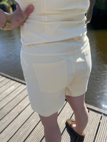 ICHI IHKATE DENIM SHO2 ALMOND OIL