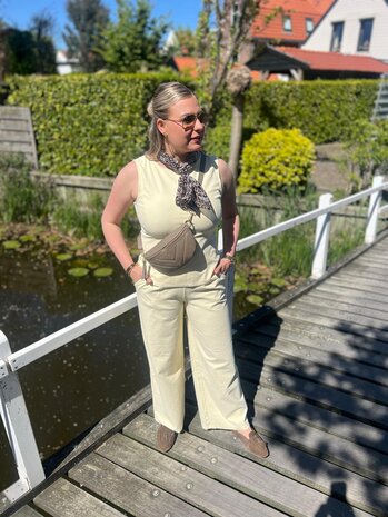 ICHI IHKATE DENIM PA6 ALMOND OIL