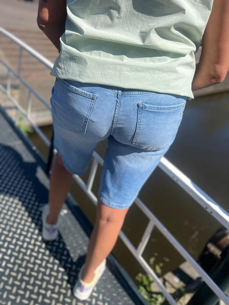 ICHI IHTWIGGY BERMUDA LIGHT BLUE