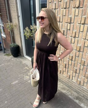 JDY JDYDIEGO S/L SMOCK MIDI DRESS WVN NOOS