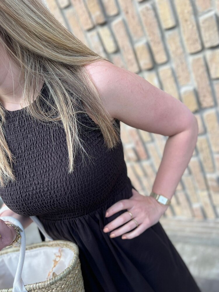 JDY JDYDIEGO S/L SMOCK MIDI DRESS WVN NOOS