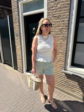 Ydence TOP DIANA OFF-WHITE