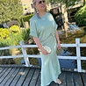Ydence TOP PAULA SAGE GREEN