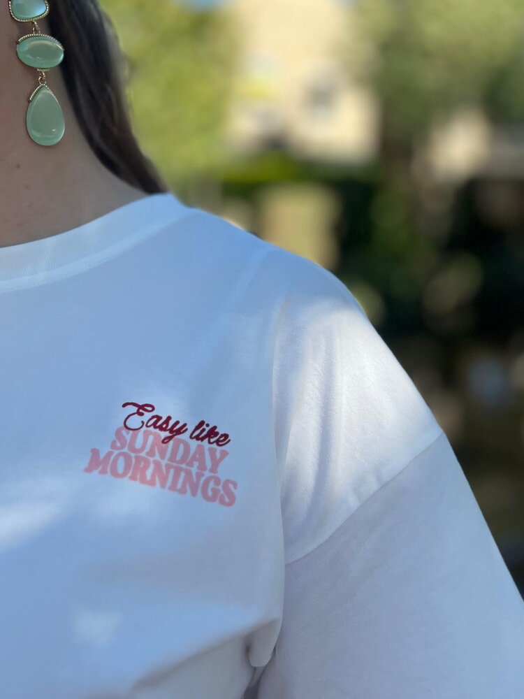 Ydence T-SHIRT SUNDAY MORNINGS