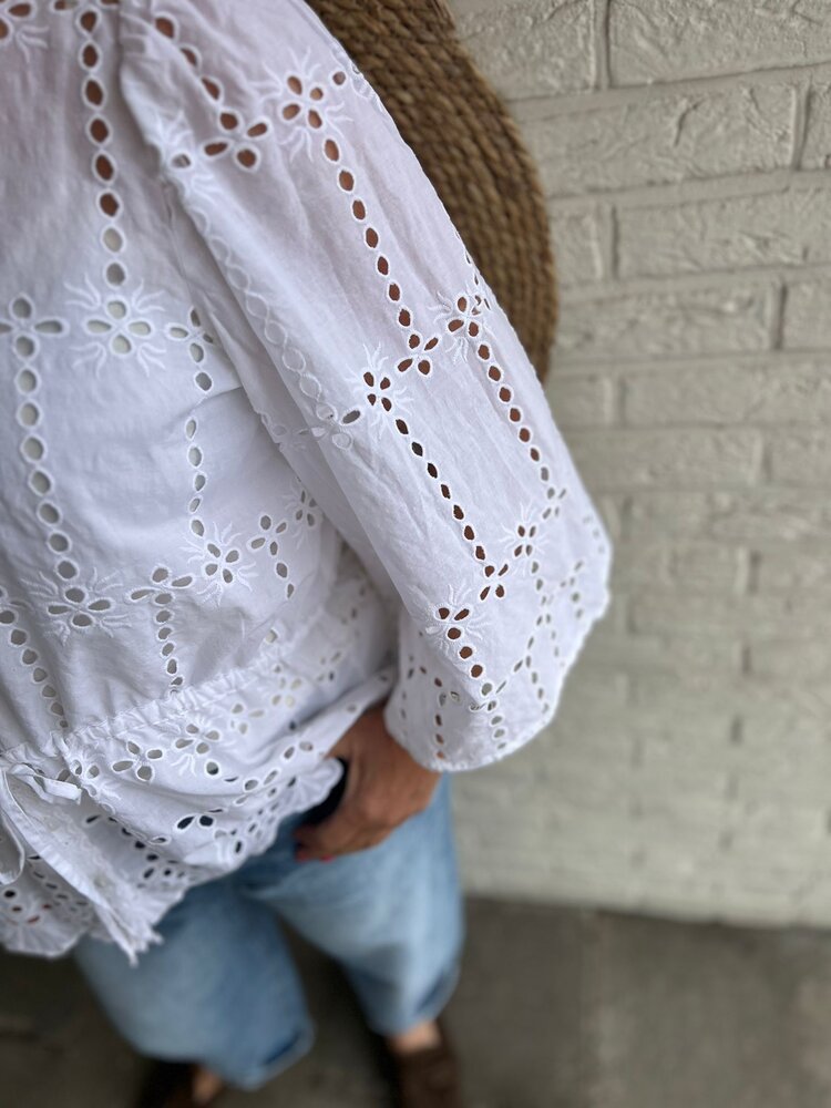 JDY JDYJOJO 3/4 ANGLAISE SHIRT WVN
