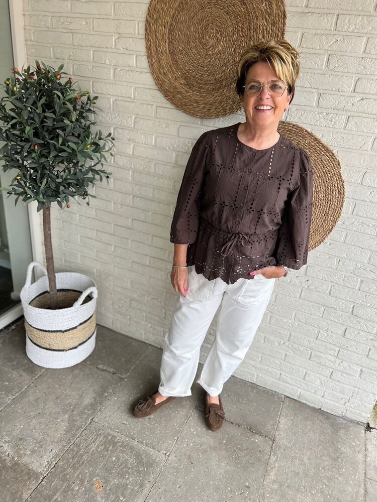 Cup Of Joe Denim JEANS SELENA WHITE