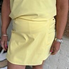 Mi Piace SKORT TRAVELSTOF 202623 LEMON YELLOW