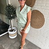 Ydence GILET JEANIE SAGE GREEN