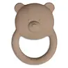 Jollein BIJTRING RUBBER TEDDY BEAR BISCUIT