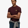 Superdry ESSENTIAL LOGO EMB TEE TAWNTY PORT MARL