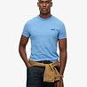 Superdry ESSENTIAL LOGO EMB TEE FRESH BLUE GRIT
