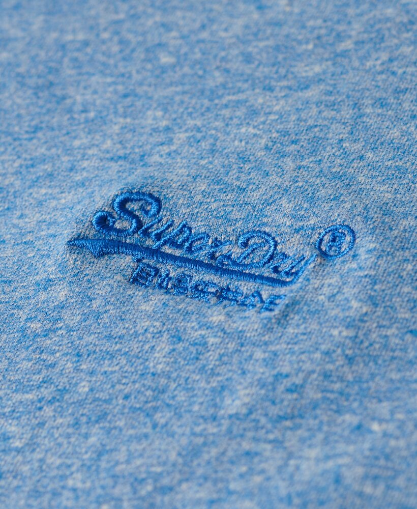 Superdry ESSENTIAL LOGO EMB TEE FRESH BLUE GRIT