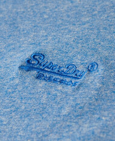 Superdry ESSENTIAL LOGO EMB TEE FRESH BLUE GRIT