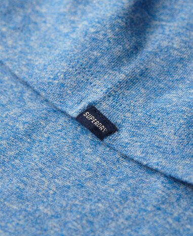 Superdry ESSENTIAL LOGO EMB TEE FRESH BLUE GRIT