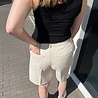 JDY JDYKIRA HW BERMUDA SHORTS PNT EGRET