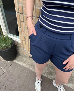 JDY JDYGEGGO LIFE SHORTS JRS NOOS BLACK IRIS