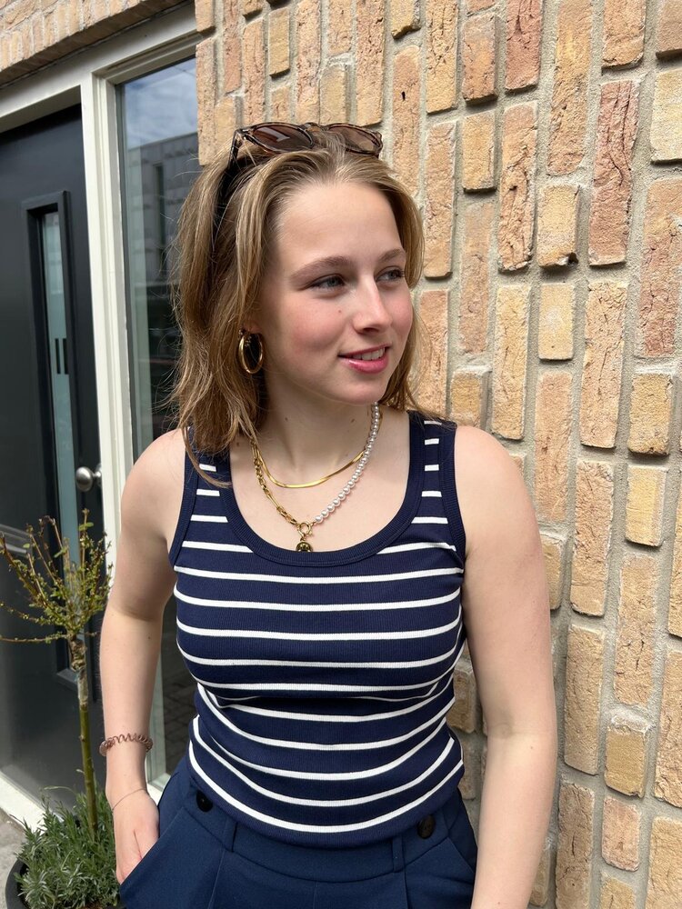Cup Of Joe Denim TOP OLIVIA