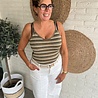 JDY JDYHALLO LIFE S/L V-NECK TOP JRS