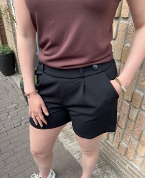 JDY JDYGEGGO LIFE SHORTS JRS NOOS BLACK