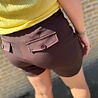 Mi Piace SKORT TRAVELSTOF 202623 ESPRESSO