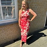 Mi Piace JURK TRAVELSTOF 202278 TROPICAL HIBISCUS PRINT