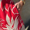 Mi Piace JURK TRAVELSTOF 202278 TROPICAL HIBISCUS PRINT
