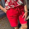 Mi Piace SHORT TRAVELSTOF 202423 RED
