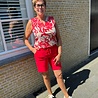 Mi Piace SHORT TRAVELSTOF 202423 RED