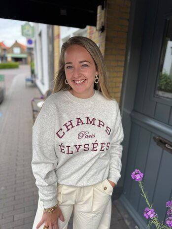 JDY JDYMESA L/S O-NK EMB SWEAT JRS NOOS