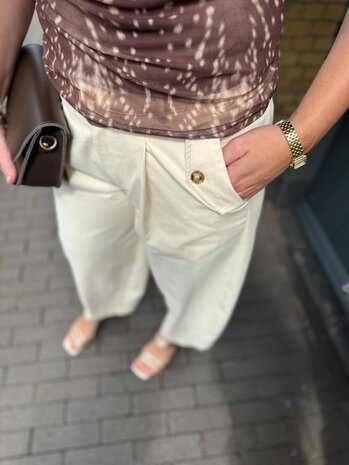 SisterSpoint PANTS EDITH PORCELAIN