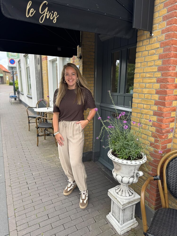 JDY JDYELLY  HW BALLOON ANKLE PANTS WVN