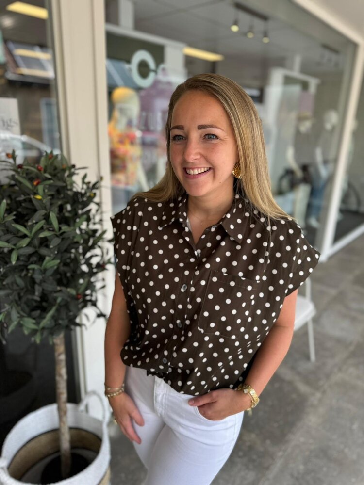 BLOUSE DOT ONE SIZE