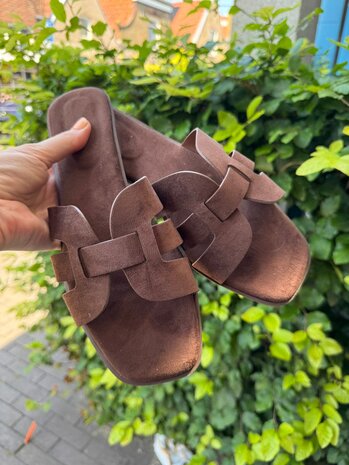 SLIPPER VIENNA BRUIN