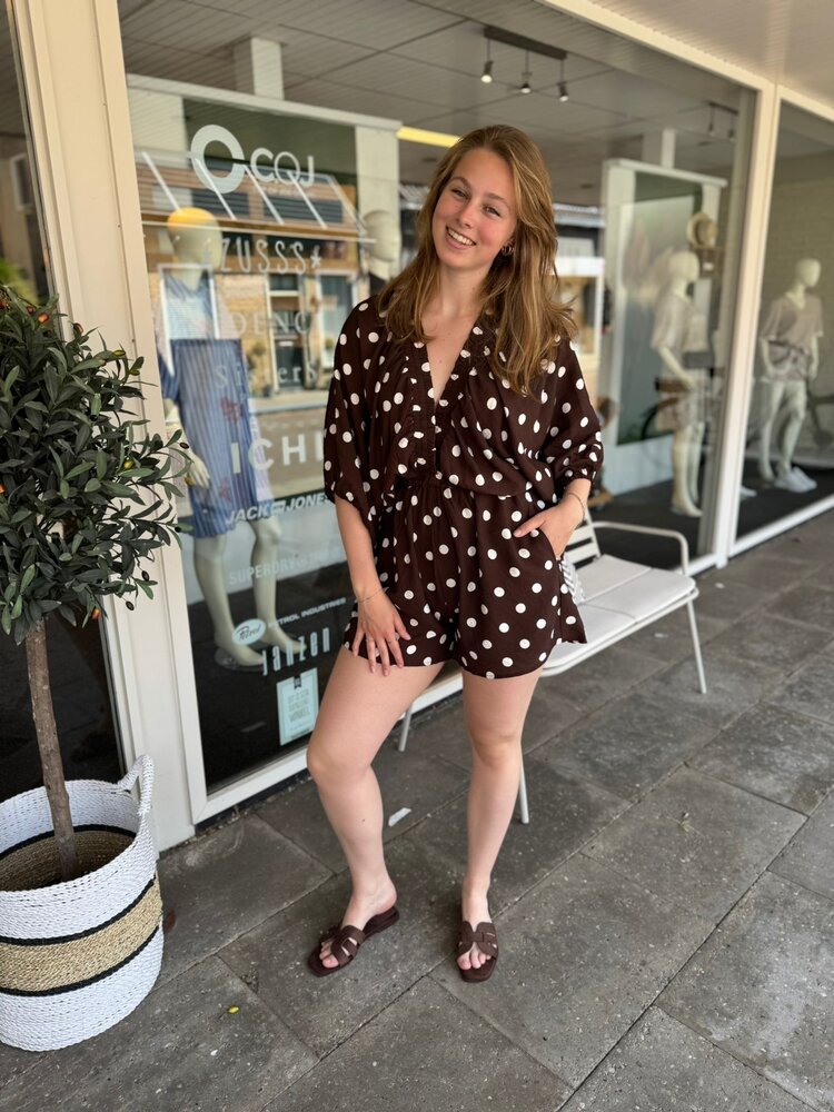 PLAYSUIT DOT ONE SIZE
