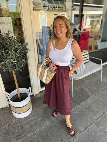 ICHI IHLELAYLA SKIRT