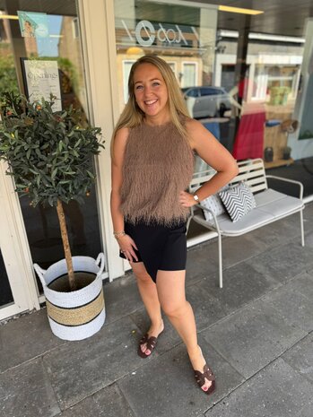 Mi Piace SKORT TRAVELSTOF 202623 BLACK
